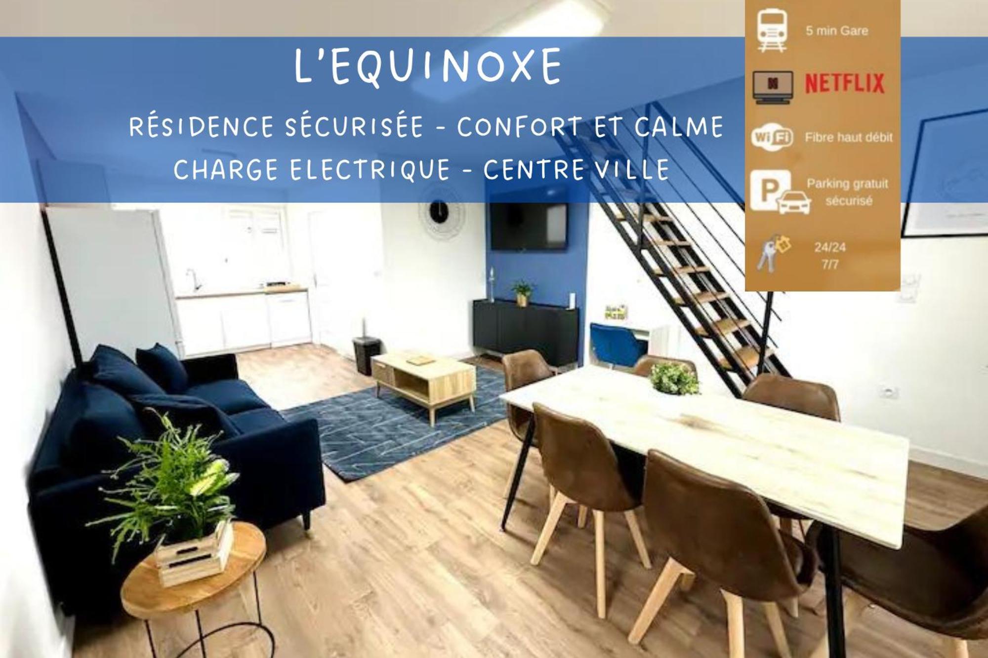 L'Equinoxe - Parking Prive - Zapart'Hotels Malesherbes Eksteriør billede